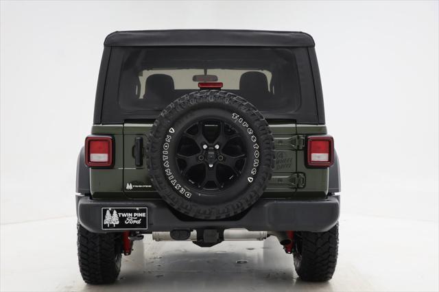 used 2021 Jeep Wrangler car, priced at $27,900