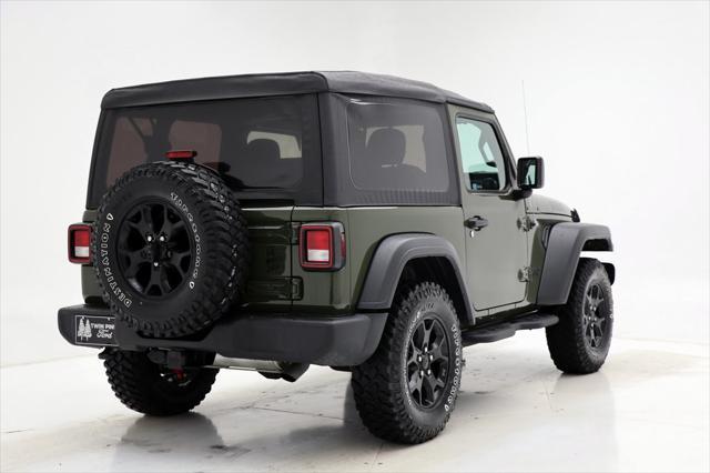 used 2021 Jeep Wrangler car, priced at $27,900