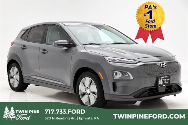 used 2021 Hyundai Kona EV car, priced at $18,800