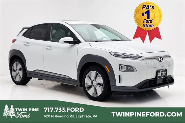 used 2021 Hyundai Kona EV car, priced at $18,800