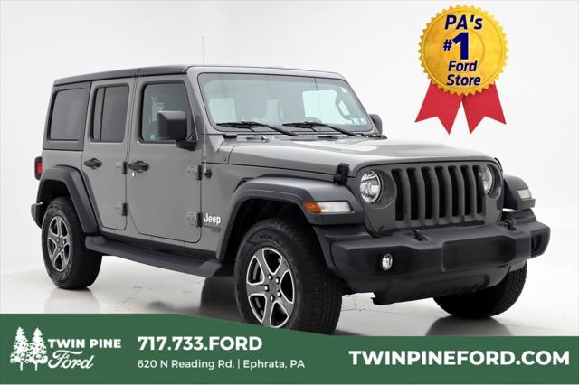 used 2018 Jeep Wrangler Unlimited car, priced at $23,900