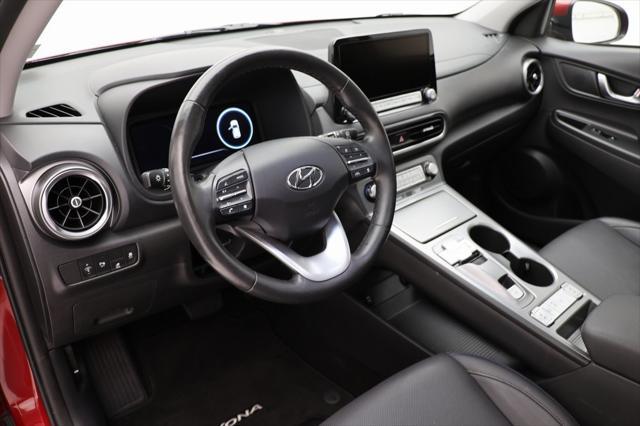 used 2022 Hyundai Kona EV car, priced at $19,900