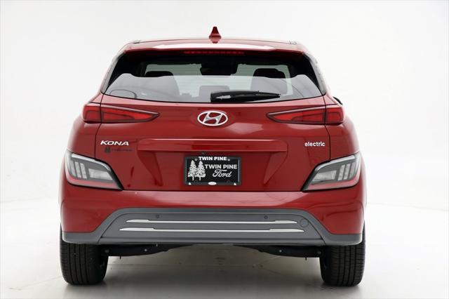 used 2022 Hyundai Kona EV car, priced at $19,900