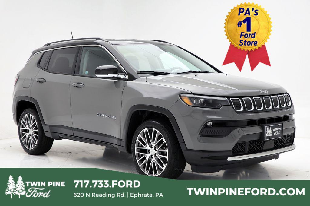 used 2022 Jeep Compass car, priced at $22,800