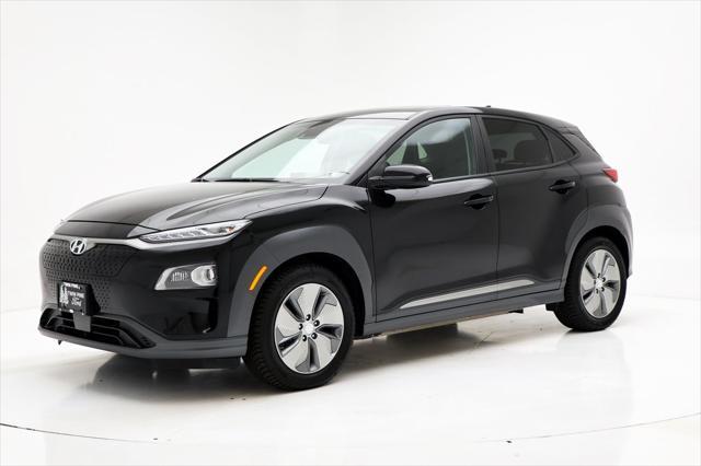 used 2021 Hyundai Kona EV car, priced at $18,400