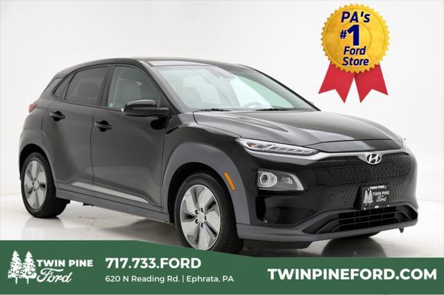 used 2021 Hyundai Kona EV car, priced at $16,900