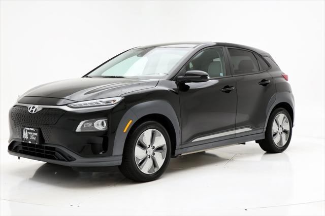 used 2021 Hyundai Kona EV car, priced at $16,900