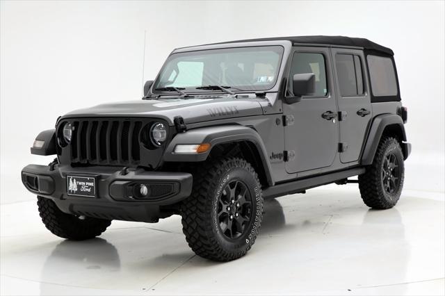 used 2021 Jeep Wrangler car, priced at $31,900