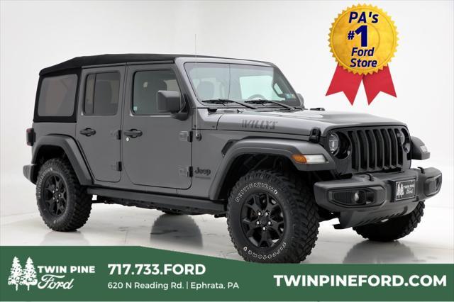 used 2021 Jeep Wrangler car, priced at $31,900