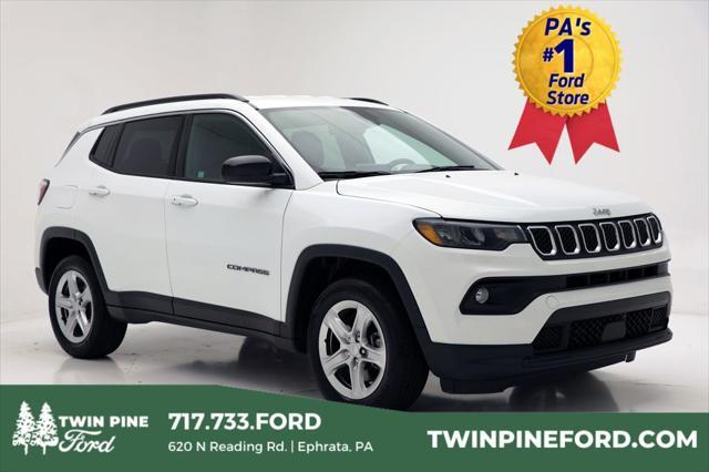 used 2023 Jeep Compass car, priced at $19,900