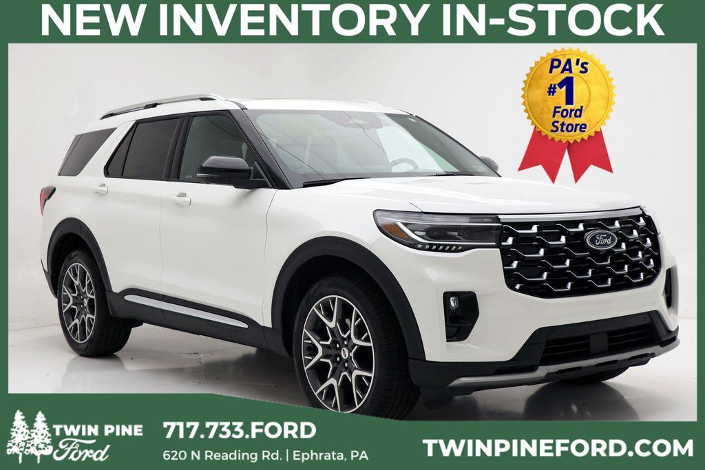 new 2025 Ford Explorer car, priced at $55,870