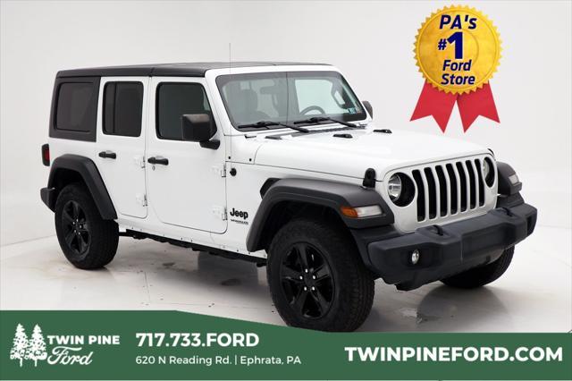 used 2021 Jeep Wrangler Unlimited car, priced at $27,900