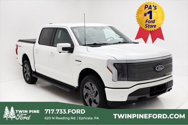 used 2023 Ford F-150 Lightning car, priced at $48,800