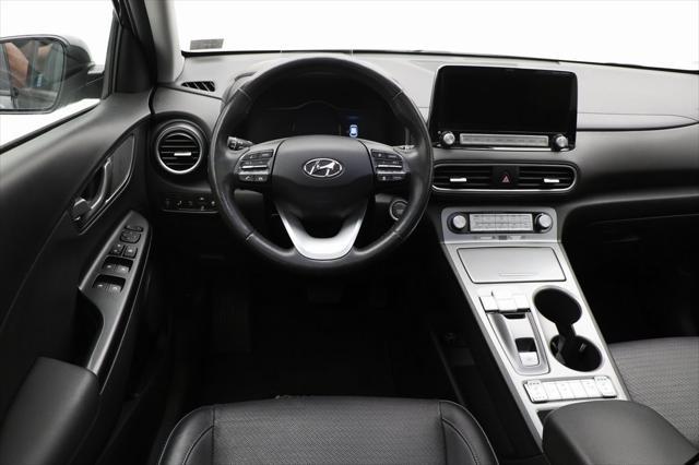 used 2021 Hyundai Kona EV car, priced at $16,900