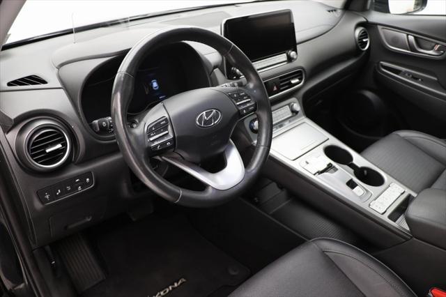 used 2021 Hyundai Kona EV car, priced at $16,900