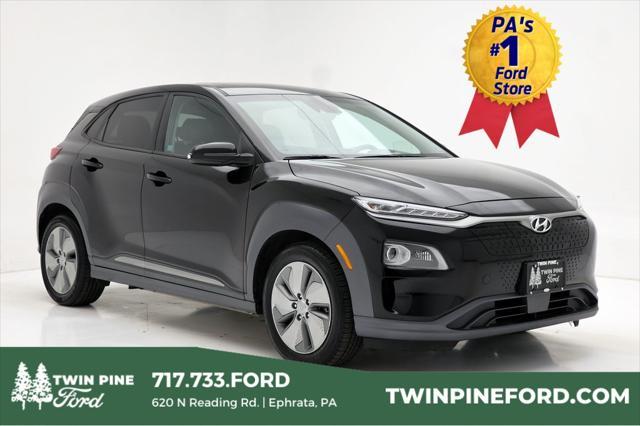 used 2021 Hyundai Kona EV car, priced at $16,900