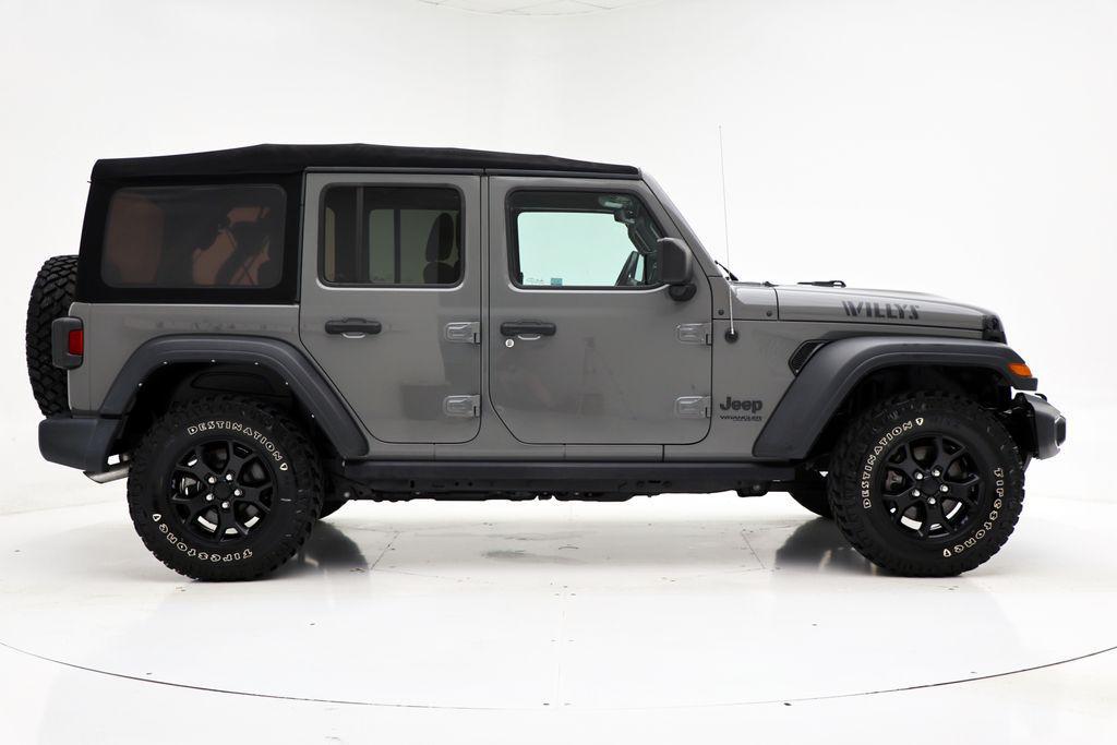 used 2021 Jeep Wrangler car, priced at $29,900