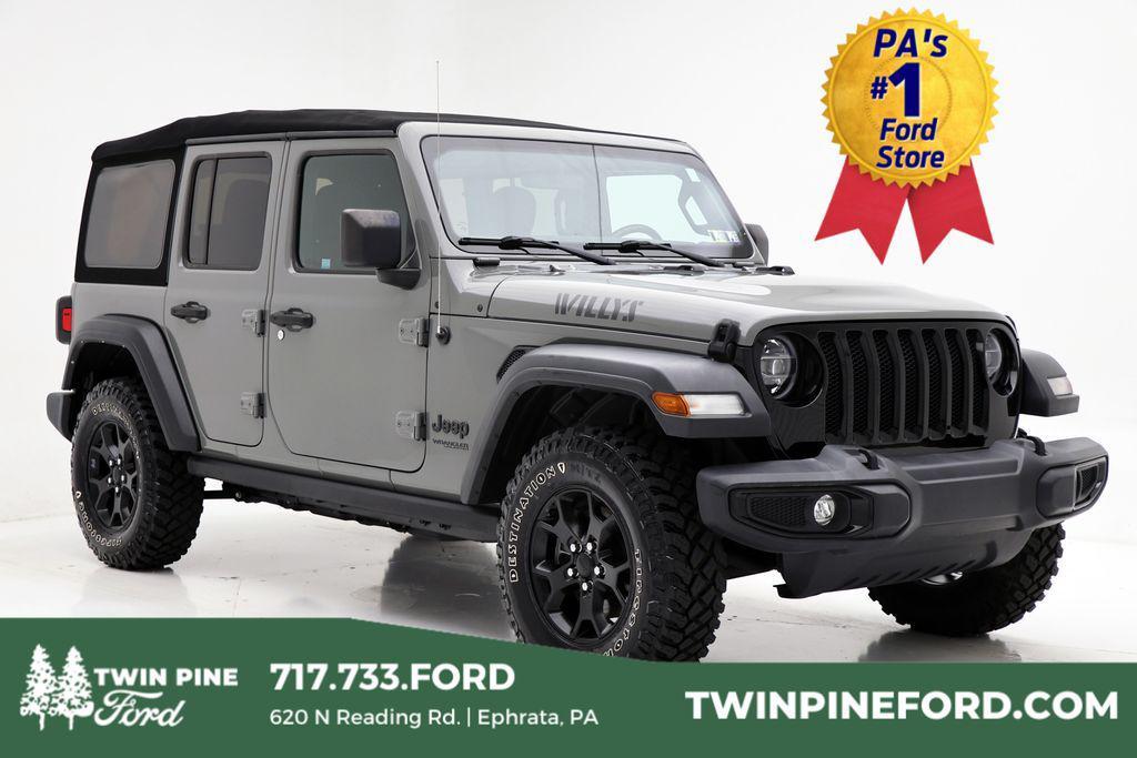 used 2021 Jeep Wrangler car, priced at $29,900