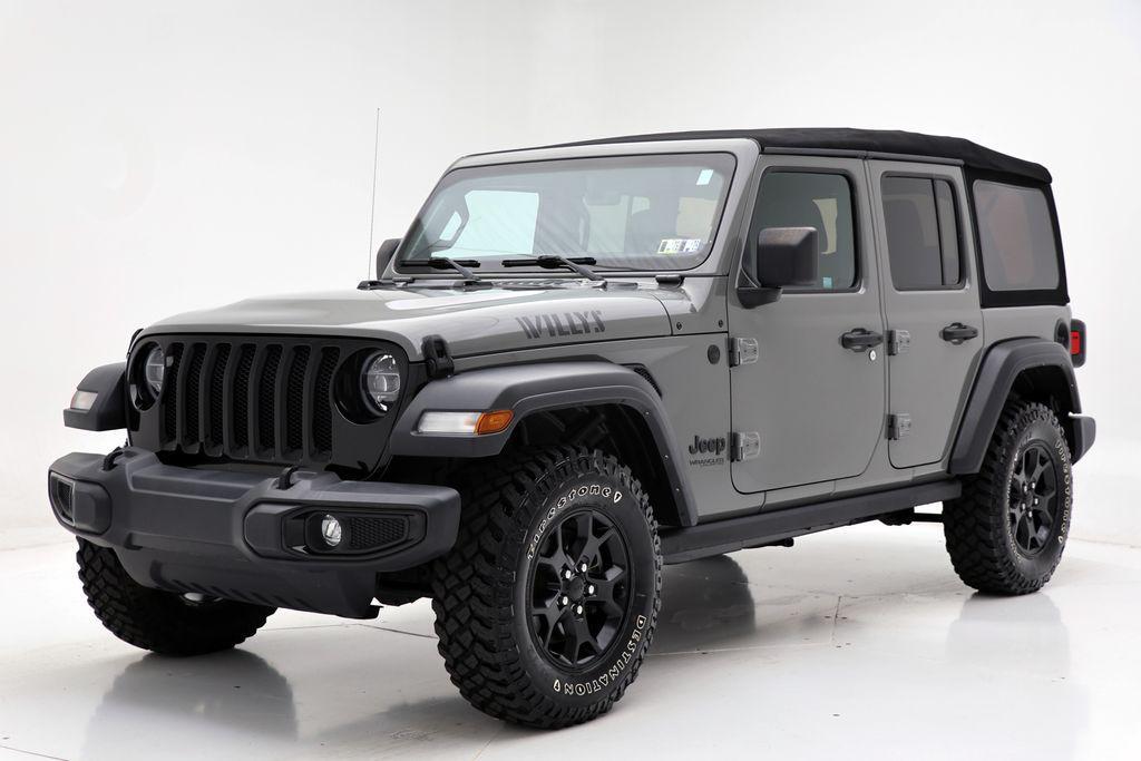 used 2021 Jeep Wrangler car, priced at $29,900