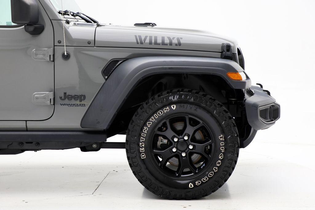 used 2021 Jeep Wrangler car, priced at $29,900