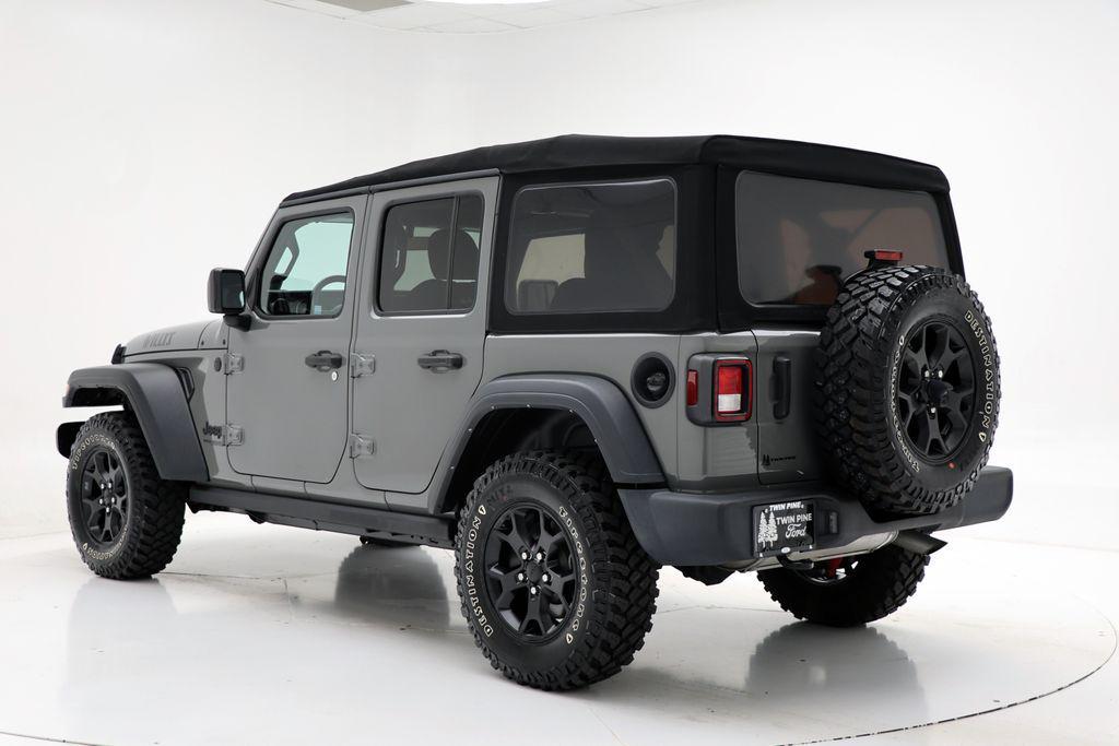 used 2021 Jeep Wrangler car, priced at $29,900
