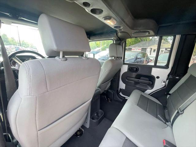 used 2010 Jeep Wrangler Unlimited car, priced at $10,695