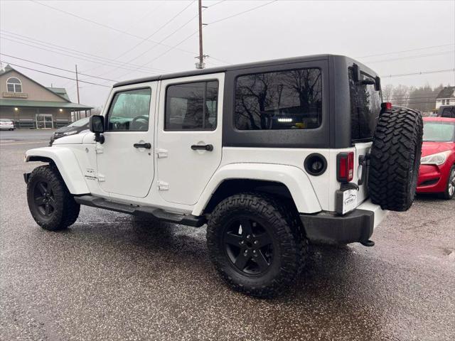 used 2016 Jeep Wrangler Unlimited car, priced at $13,500