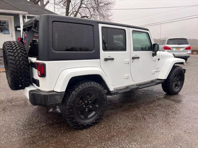 used 2016 Jeep Wrangler Unlimited car, priced at $13,500