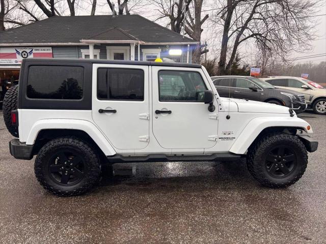 used 2016 Jeep Wrangler Unlimited car, priced at $13,500