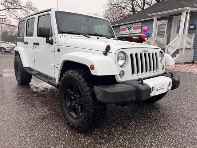 used 2016 Jeep Wrangler Unlimited car, priced at $13,500