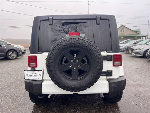 used 2016 Jeep Wrangler Unlimited car, priced at $13,500