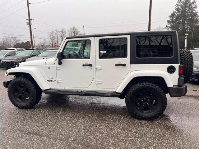 used 2016 Jeep Wrangler Unlimited car, priced at $13,500