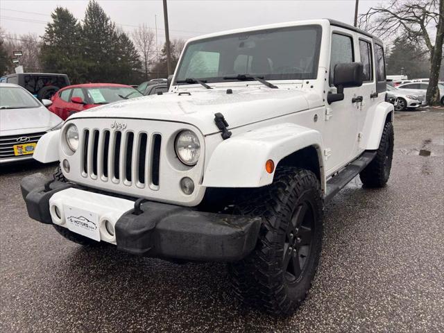 used 2016 Jeep Wrangler Unlimited car, priced at $13,500