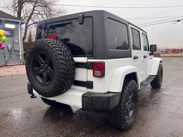 used 2016 Jeep Wrangler Unlimited car, priced at $13,500