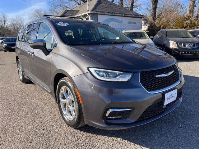 used 2022 Chrysler Pacifica car, priced at $18,999