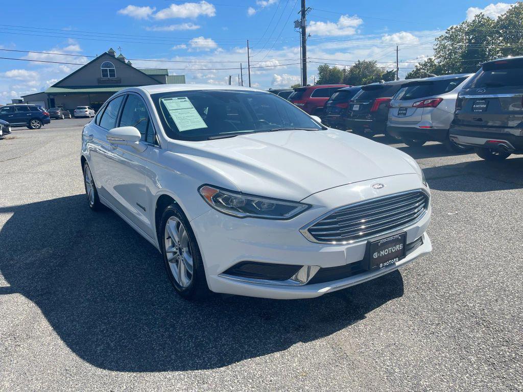 used 2018 Ford Fusion Hybrid car, priced at $6,995