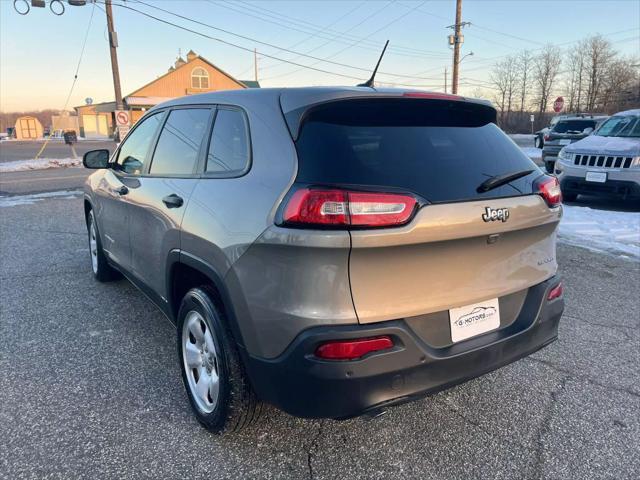 used 2017 Jeep Cherokee car, priced at $13,500