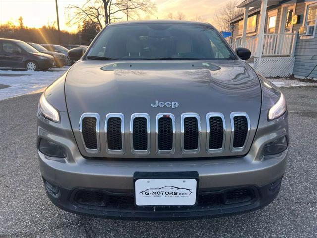 used 2017 Jeep Cherokee car, priced at $13,500