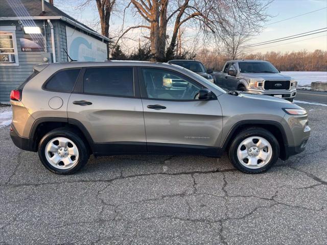 used 2017 Jeep Cherokee car, priced at $13,500