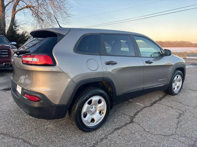 used 2017 Jeep Cherokee car, priced at $13,500