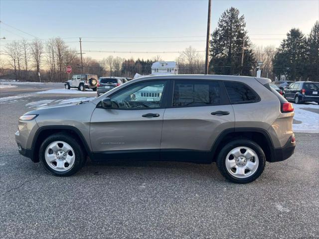 used 2017 Jeep Cherokee car, priced at $13,500