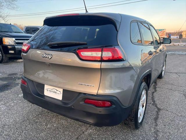 used 2017 Jeep Cherokee car, priced at $13,500