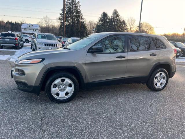 used 2017 Jeep Cherokee car, priced at $13,500