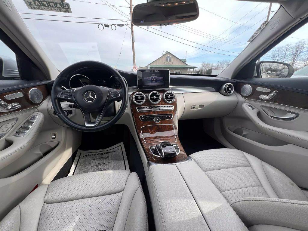 used 2015 Mercedes-Benz C-Class car, priced at $11,095
