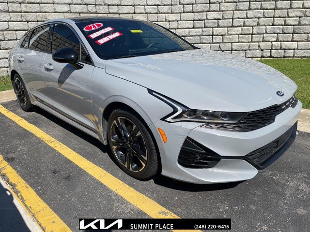 used 2021 Kia K5 car, priced at $18,399