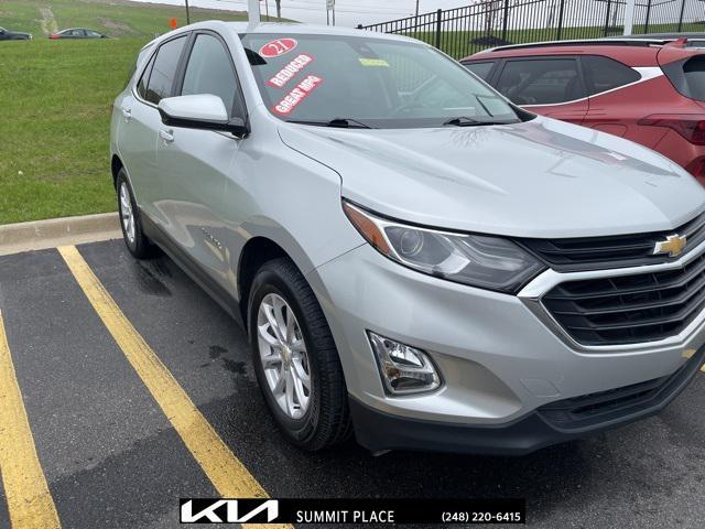 used 2021 Chevrolet Equinox car, priced at $18,477