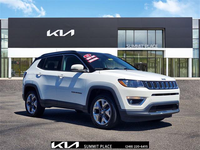 used 2018 Jeep Compass car, priced at $16,377