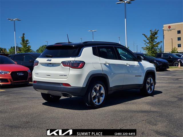 used 2018 Jeep Compass car, priced at $16,377