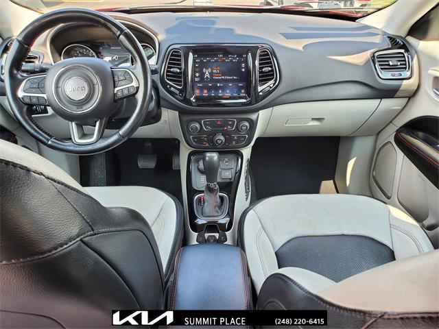 used 2021 Jeep Compass car, priced at $17,577