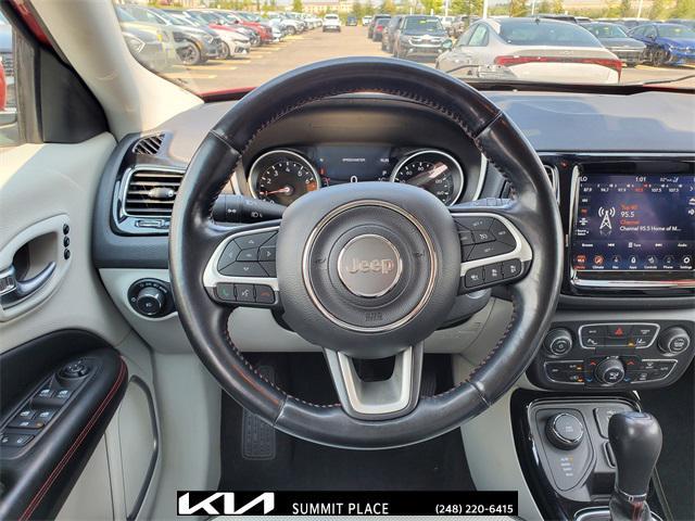 used 2021 Jeep Compass car, priced at $17,577